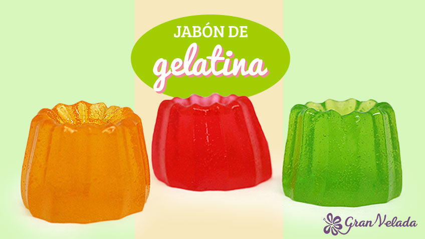 hacer jabon de gelatina