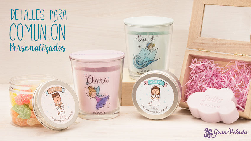 Detalles de comunion personalizados: ideas y