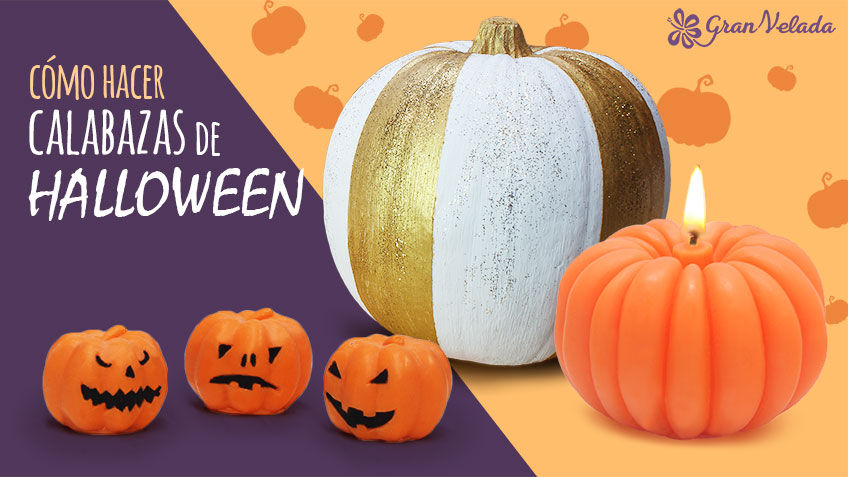 como hacer calabazas de halloween