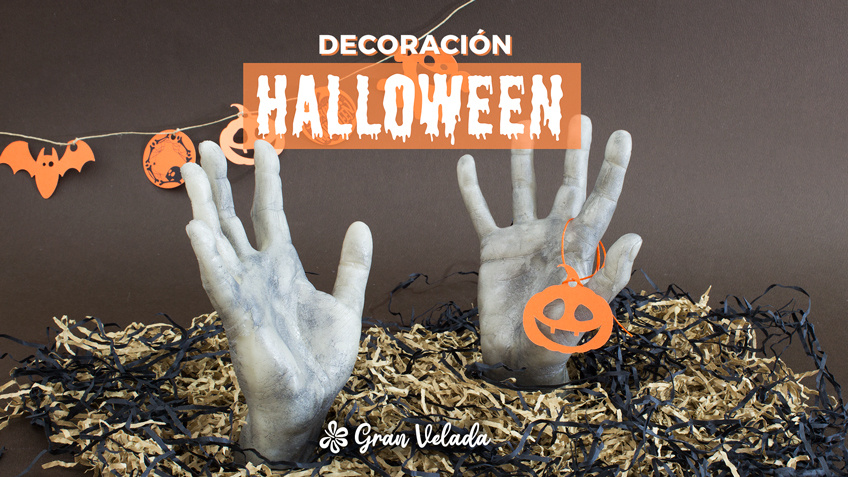 decoracion halloween video