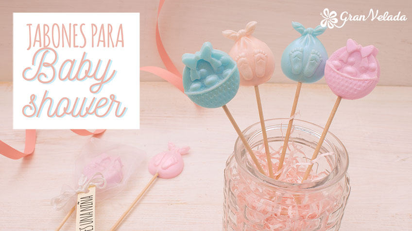 Jabones para baby shower: ideas sencillas para hacer en casa