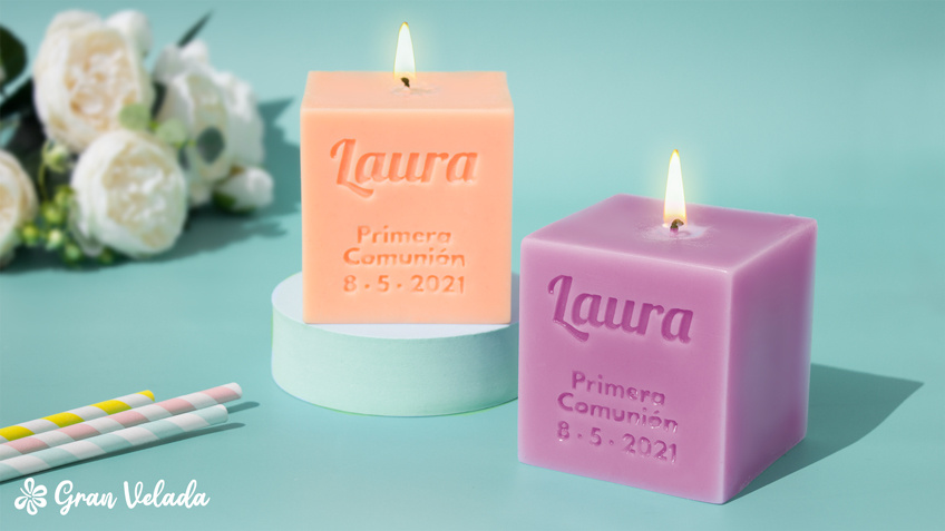  Velas perfumadas personalizadas con imagen para ella o