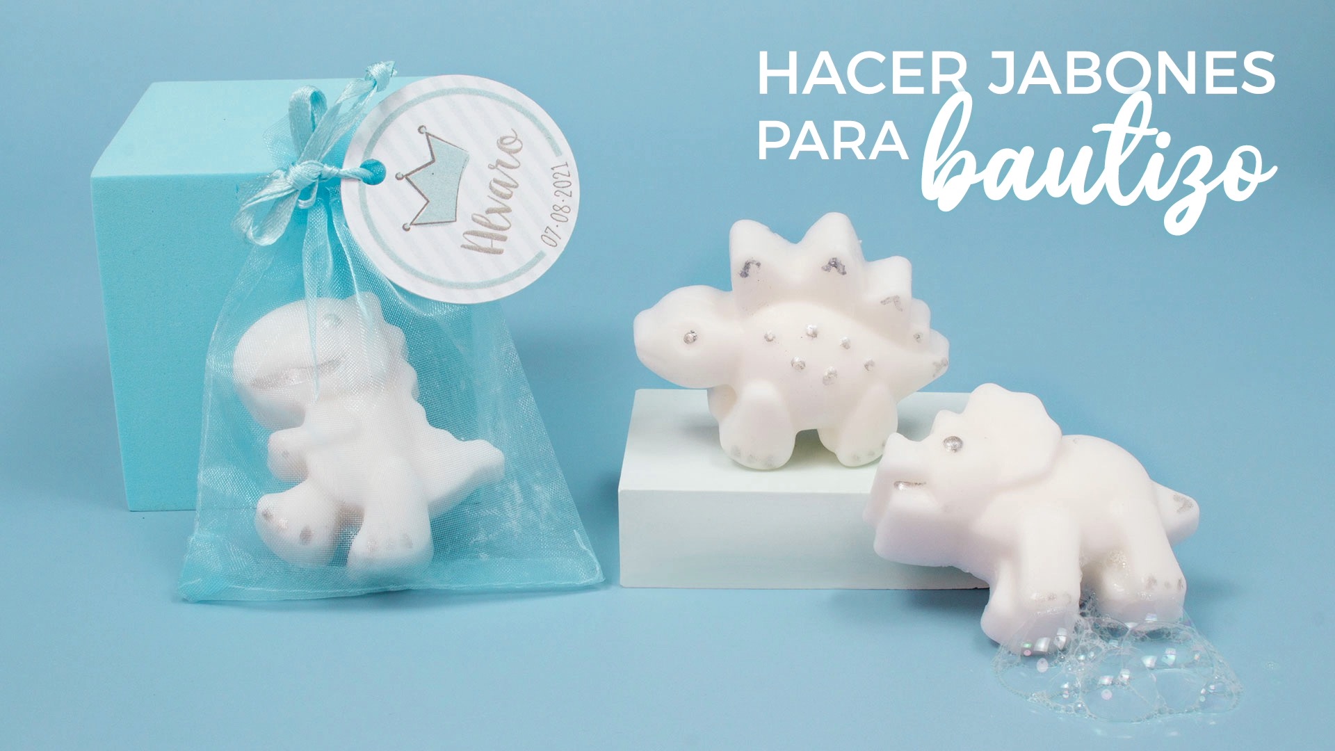 Moldes personalizados para hacer jabones. ¡Fáciles de usar!