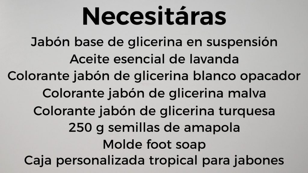 BASE PARA JABÓN DE GLICERINA SUSPENSIÓN