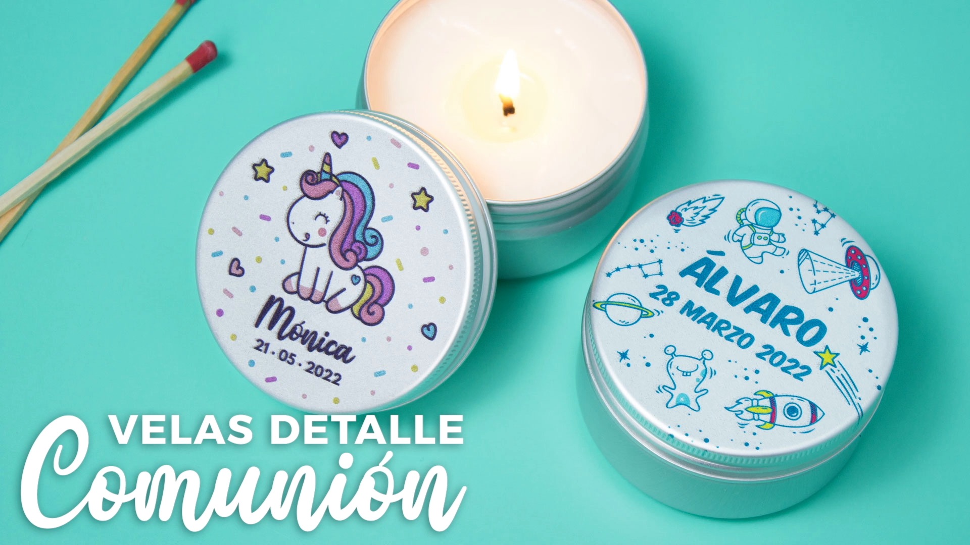 velas detalle comunion