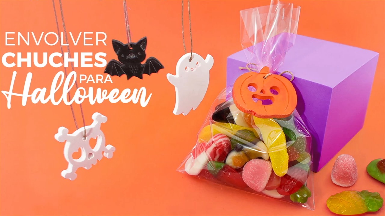 envolver chuches halloween