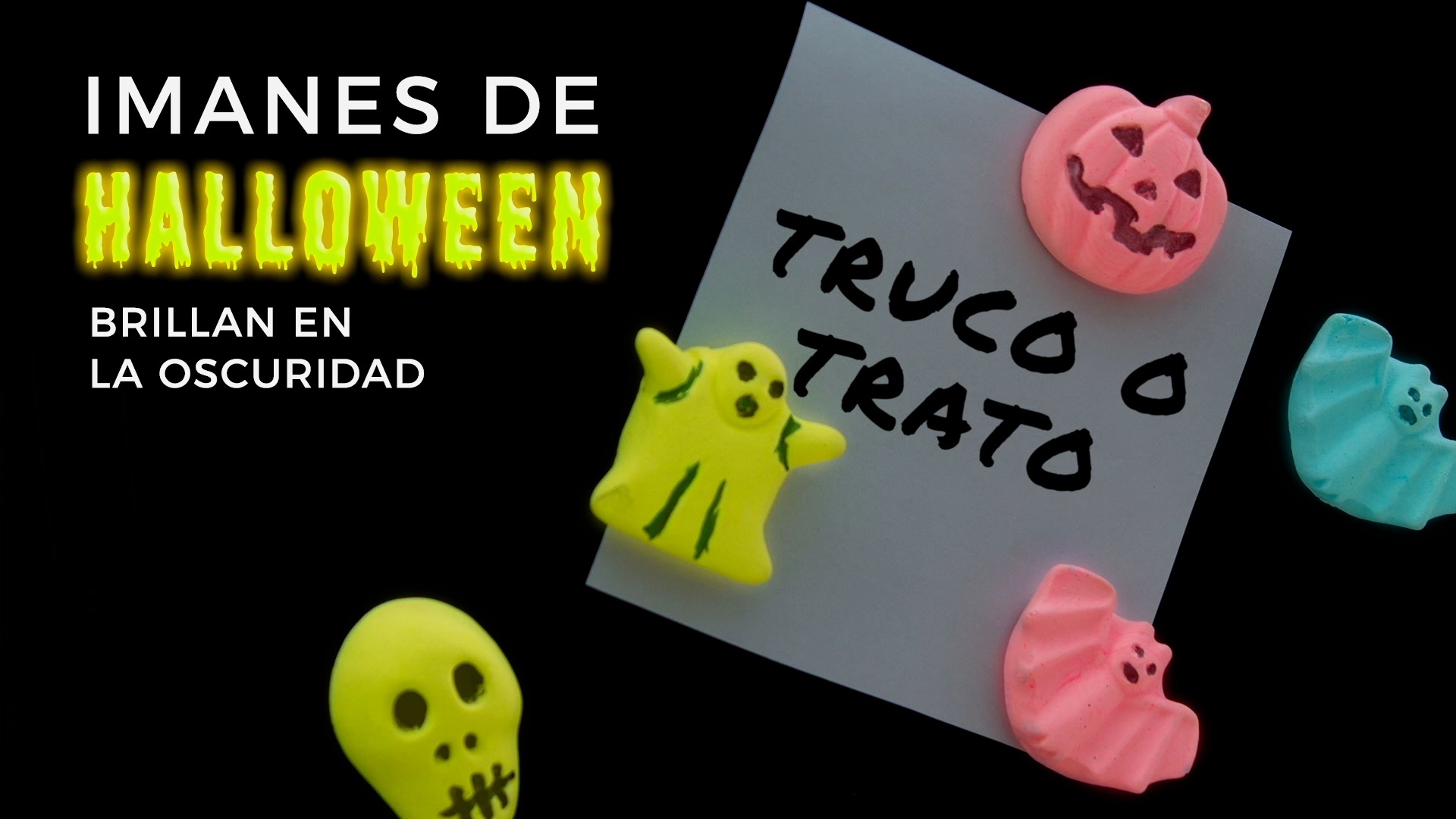 imanes nevera halloween