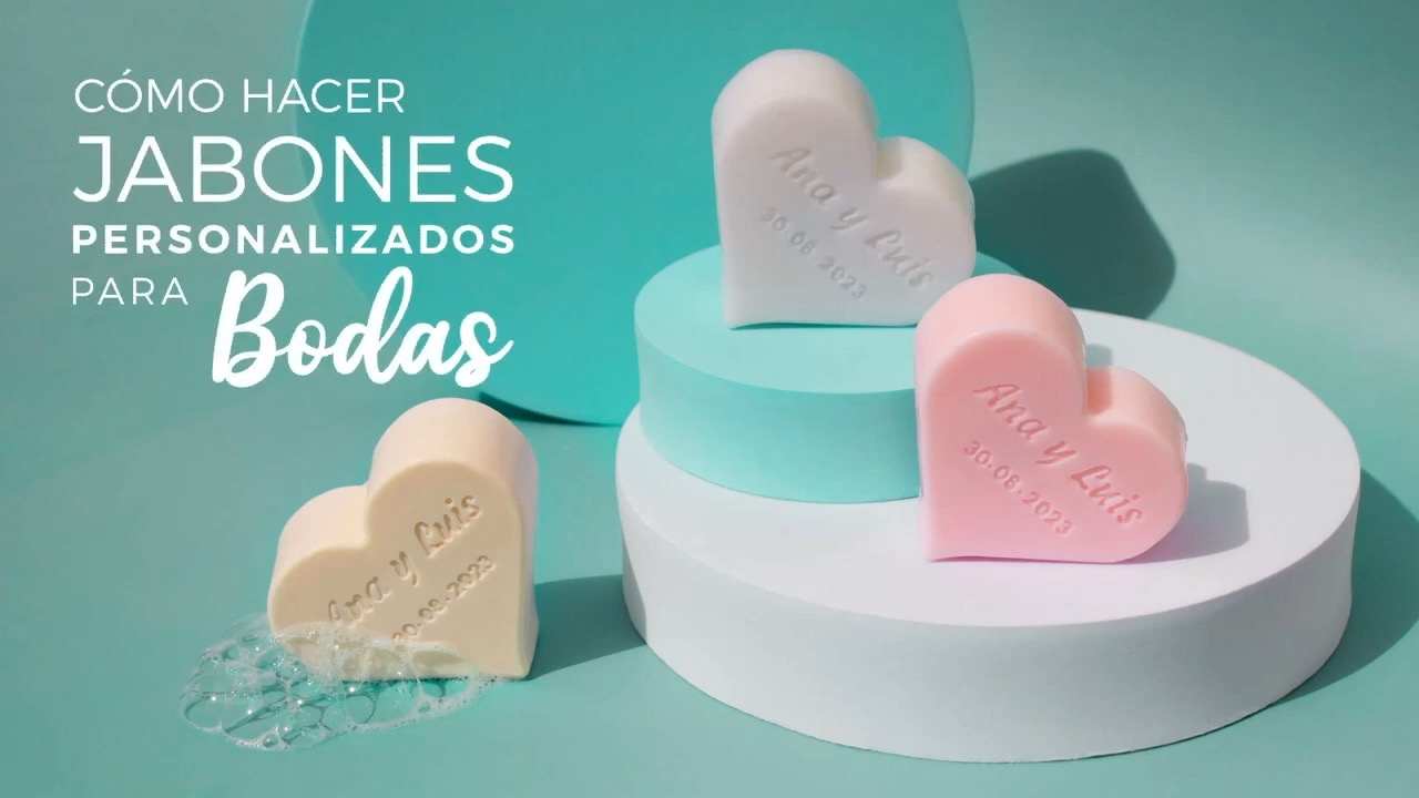 hacer jabones personalizados bodas