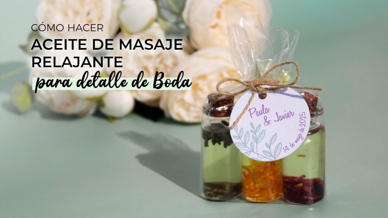 como hacer aceite de masaje casero