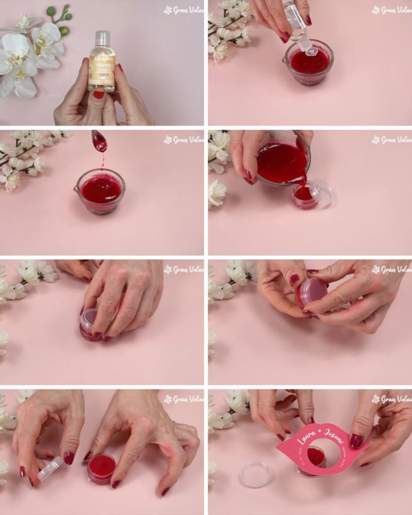 envasado balsamo labial personalizado boda